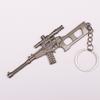 Comendo Frango Chaveiro Jedi Sobrevivência Em Torno De Três Níveis Pan 98Kawm Modelo De Arma Ornamentos 12cm Presentes