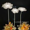 Nuevo candelabro de flores acrílicas para boda, lámpara de flores de simulación, lámpara de pie, lámpara de ambiente, decoración de boda de celebridad de Internet, hermoso Chen
