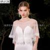 Xale Vestido de Noiva Sem Mangas Cobertura para Braços Viagem de Casamento Fotografia Sessão de Fotos Decoração de Vestido de Noiva Fantasia de Performance Adereço Xale