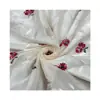 Novedad Bordado con Cinta Tela Bordada Tela de Gasa Cadena de Hilo de Algodón Tela Bordada Guofeng Hanfu Bordado Cheongsam