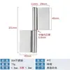 Bisagra de bandera de acero inoxidable de 3 pulgadas 4 pulgadas 5 pulgadas bisagra plegable soldada para puertas cortafuegos, sin agujeros, bisagra de bandera desmontable
