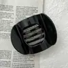 Presilha de Cabelo Tartaruga Retro de Alta Qualidade 2025 Nova Presilha de Bico de Pato para Meio Rabo Presilha de Cabelo Preguiçosa para Rabo de Cavalo Baixo