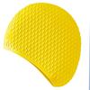 Gorro de Natación de Silicona para Hombres y Mujeres, No Aprieta para Cabello Largo, Gorro de Natación de Burbujas, Impermeable, Secado Rápido, Protección Auditiva Elástica, Gorro de Natación Profesional