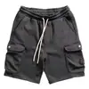 Marca Jovem Tendência Shorts de Trabalho Masculino 2026 Verão Novo Estilo Bolso Grande Casual Solto Comprimento Médio Shorts