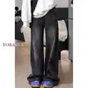Jeans Rectos Negros y Grises para Mujer, Otoño e Invierno, Forrados de Polar, Tallas Grandes, Corte Holgado, Adelgazantes, Cuerpo Tipo Pera, Cintura Alta, Pantalones de Pierna Ancha