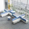 Canto Sofá Criativo Recepção de Escritório Área de Lounge Cabine Sofá de Negociação Mesa de Centro Simples Moderna