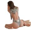 Lingerie Sexy, Sexy Senhoras Peça Única Paquera Peça Única Rede de Pesca, Transparente Vazado Paixão da Meia-Noite Tentação Meias Rede de Pesca