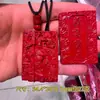 Colgante de Calabaza de Arena Dorada Púrpura Cinabrio para la Buena Suerte y la Prosperidad, Adecuado para Hombres y Mujeres en su Año Zodiacal, Al Por Mayor