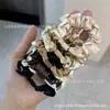 Sanrio Flor de Renda Intestino Grosso Cuidado com o Cabelo Faixa de Cabelo Fofa Desenho Animado Coração de Menina Pequeno Fresco Doce Anel de Intestino Alta Elasticidade