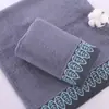 Toalhas Atacado para Uso Doméstico, Grossas, Macias, Absorventes, 130g Algodão Puro, Jacquard Tingido em Fio, Poliéster-Algodão de Qualidade para Presente, Gaoyang