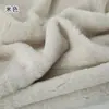 Tela de Piel Sintética Imitación Conejo Rex Felpa Corta Muñeco de Algodón Bufanda de Mostrador DIY Peluche Tela Flockada