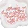 10 Cuentas de Vidrio Transparentes Facetadas Rectangulares de Colores DIY Hechas a Mano Aretes Pulsera Collar Accesorios