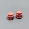 Clips de Resorte de Doble Agujero Coloridos Hechos a Medida por el Fabricante para Chaquetas de Plumas, Clips de Cordón Elástico para Abrigos y Clips de Ajuste de Cordón para Pantalones