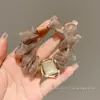 Goma para el pelo simple de satén estilo coreano para mujer, sujetador antideslizante para coleta alta, cuerda de pelo colorida, accesorio para el pelo elástico