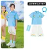 Disfraz de actuación para el Día del Niño para jardín de infantes, linda blusa floral, falda de tutú, atuendo de baile para niños y niñas