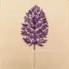 P Navidad simulación polvo dorado raíces de árbol hojas esquejes de árbol de Navidad adornos accesorios decorativos DIY simulación exquisito