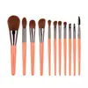 Set de Pinceles de Maquillaje Cangzhou Herramientas de Belleza Transfronterizas Pinceles Set de Pinceles de Pelo Animal Pincel para Sombra de Ojos Pincel para Polvo de Contorno Pincel para Base