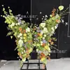 Pared de Fondo de Flores Artificiales 1V1 Restaurada Bola de Rosas Artificiales Decoración de Boda Accesorios de Flores Falsas Diseño de Escena de Boda