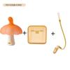 Cogumelo Bebê Calmante Gengiva Silicone Grau Alimentício Cozido Bebê Anti-comer Artefato Fábrica Direta Lote