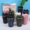 Taza Térmica de Acero Inoxidable 304 para Comercio Exterior Transfronterizo, Taza de Café, Taza Simple Casual Portátil para Negocios, Taza de Agua para Regalo de Evento Caja de Regalo