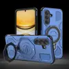 Funda Protectora con Anillo de 360 Grados Adecuada para Samsung A37-J-20 Funda Protectora Magnética Anti-Caídas para Samsung A37
