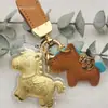 Llavero Dorado, Año del Caballo, Riqueza Instantánea, Colgante para Teléfono Móvil, Teléfono Móvil de Oro Puro, Coche, Decoración para Bolso, Venta al por Mayor de Regalos
