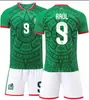 A2526 México Casa Nº. 14 Jersey Verde 9 Raul 22 Loseno Traje Jersey Exportação Transfronteiriça