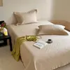 Conjunto de Colcha de Cama Tencel Lenzing de Alta Qualidade, Conjunto de Colcha de Verão de Quatro Peças, Lavável à Máquina, Colcha com Ar Condicionado, Lençol de Cama Acolchoado, Sem Amassados e Antiderrapante