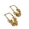 Novo nicho de design de ouro peça brincos de gota moda feminina elegante all-match high-end rosto quadrado brincos de emagrecimento