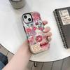 Funda Protectora Anti-Caídas para Teléfono Móvil iPhone17 Collage de Labios Cereza Retro Americano Graffiti Apple 13Promax