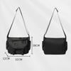 Nova Bolsa de Ombro Oxford Masculina Tendência Moda Estudantil Japonesa e Coreana Bolsa Transversal Casual Bolsa Mensageiro Personalização de Logo