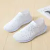 Calcetines elásticos de gran tamaño con pedrería para zapatos Amazon transfronterizos, zapatos deportivos casuales para hombre y mujer, suela MD, tejido flyknit transpirable, zapatos ligeros