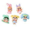 Nuevos Accesorios de Resina de Niña Dibujo Animado Bebé Llorando Brillantes DIY Pegamento de Crema Funda para Teléfono Móvil Taza de Agua Zapato Ropa Accesorios Accesorios
