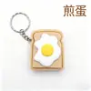 Clicker impreso en 3D para aliviar el estrés, clicker de comida, colgante de llavero con botón de capuchino en forma de corazón