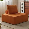 Sofá modular Piedmont para salas de estar pequeñas, sofá modular de bloques libremente combinable para hoteles y casas de huéspedes