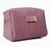 Bolsa de Maquillaje de Terciopelo Popular para Mujer, Gran Capacidad, Portátil, Elegante Bolsa de Almacenamiento, Bolsa de Maquillaje de Mano para Viajes Transfronterizos