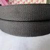 Em estoque Fita tecida com padrão de contas de polipropileno pp 900d Alça de ombro para bolsa de coleira para animais de estimação bolsa alça de mão Alça de ombro para mochila cor preta e branca