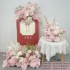 Flores Artificiales para Bodas, Arreglos para Cumpleaños de un Año, Adornos Florales para Compromisos, Arreglos de Piso para Bodas, Flores Artificiales, Flores Decorativas de Bienvenida, Caminos de Flores