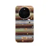 Adecuado para funda de teléfono móvil Huawei Mate80, Atmósfera de Otoño e Invierno, Rayas y Estrellas de Color Cálido Contrastante Huaweimate70Pro