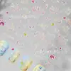 Cyansea Adesivos Coloridos Líquidos Borboleta para Nail Art Gato Luz Fluida 5D Laser Popular na Internet Estilo Japonês Adesivos de Unha