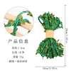10m Corda de Cera Colorida Fita de Folha Folha de Salgueiro Rattan Feito à Mão DIY Adereços Decorativos para Headband Chapéu Folhas