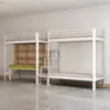 Cama de Hierro para Dormitorio Universitario Dormitorio Escolar Dos Personas Escalera Personal Seis Personas Apartamento Cama debajo de la Mesa