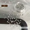 Acessórios para Nail Art Strass Corte Diamante Ponto Redondo Costas Pontiagudas Adesivos de Unha Diamantes de Água Argamassa Pequenos Montinhos de Diamantes Acessórios para Nail Art DIY Feitos à Mão