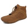 Venta al por mayor 2025 Nuevos Zapatos de Algodón Grueso para Exteriores Transfronterizos Botas de Nieve Calientes Engrosadas Zapatos de Cinco Dedos Gruesos para Hombre y Mujer Dropshipping
