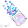 Corazón Amor Arte de Uñas Lentejuelas Doradas Flash diy Slime Relleno Gota Pegamento Mezcla Crema Funda para Teléfono
