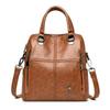 Mochila Cruzada con Costuras para Coche de Piel de Oveja 2020 Súper Popular en Instagram Bolso Cubo Multifuncional Mochila de Viaje de Moda para Mujer