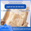 Malha de Papel Colmeia Kraft Embalagem de Papel para Alimentos Logística de E-commerce Embalagem para Cerâmica e Vidro Folha Amortecedora Absorvente de Choque