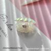 Resina simulación concha perla accesorios DIY joyería horquilla crema pegamento hebilla de zapato material de decoración material hecho a mano diy