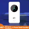 Router Wifi Portátil Puerto Lan Puerto de Red 1W Mah Power Bank Inalámbrico 4g Móvil 4g Móvil Mifi