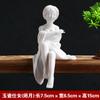 Cerâmica Estilo Nacional Estilo Zen Decoração Feminina Criativa Novo Estilo Chinês Casa Sala de Estar Entrada Personagem Decoração Suave Artesanato Decoração